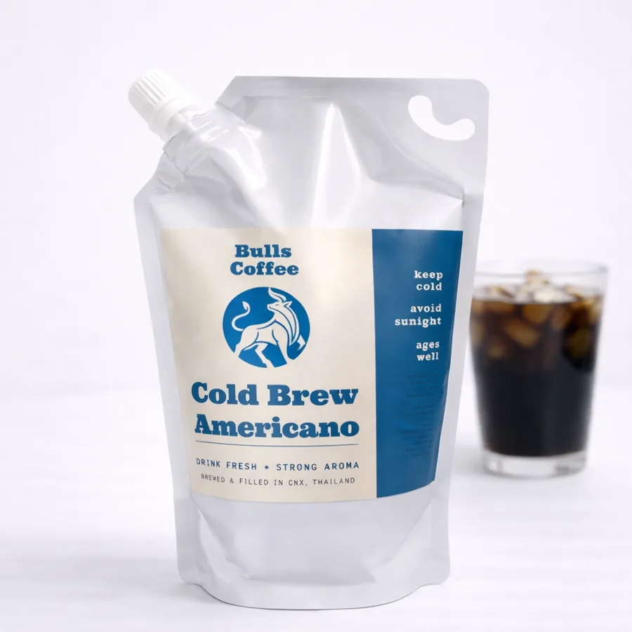 Bulls Cold Brew Americano pouch
